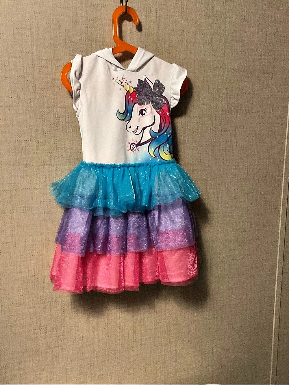 nicole miller Girls Size 4T Unicorn Tutu Dress